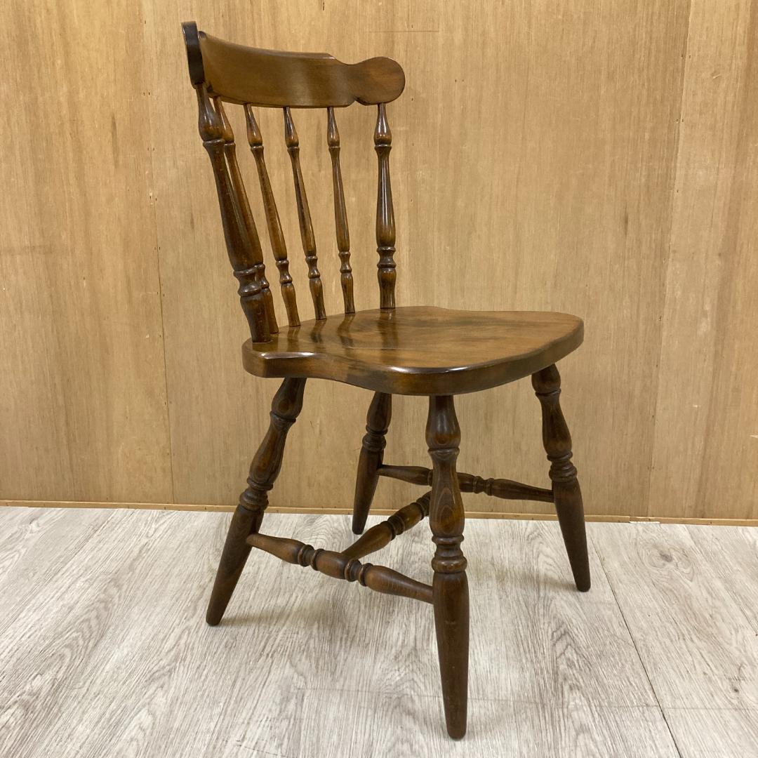 【飛騨産業】 キツツキ ウインザーチェア 　ダイニングチェア　椅子　木製 A