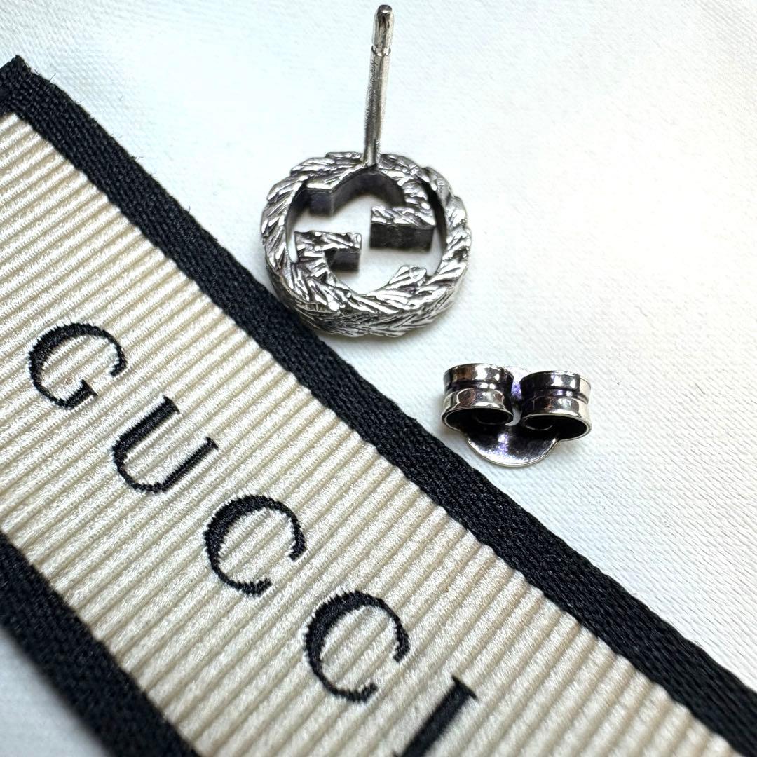 ［極美品］GUCCI シルバー ピアス(片耳用)