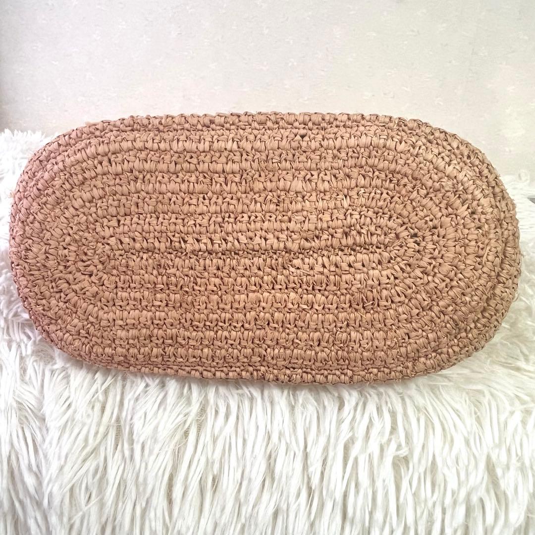 ヘレンカミンスキー ラフィア トートバッグ CassiaS ショルダー付