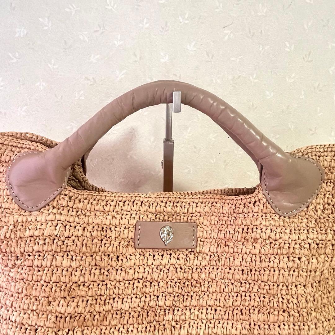ヘレンカミンスキー ラフィア トートバッグ CassiaS ショルダー付