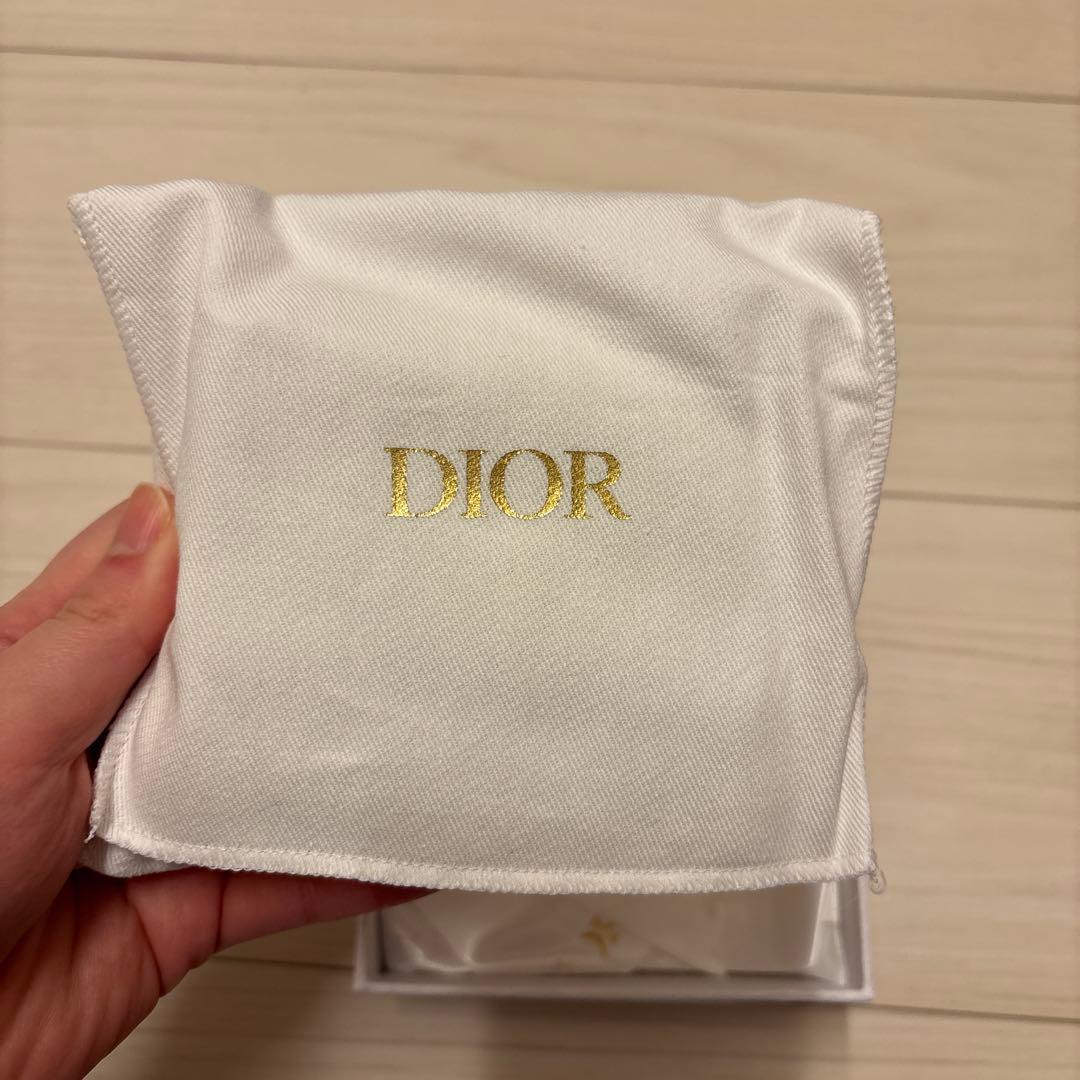 【美品】Dior 30モンテーニュロータスウォレット　ブラック　ディオール