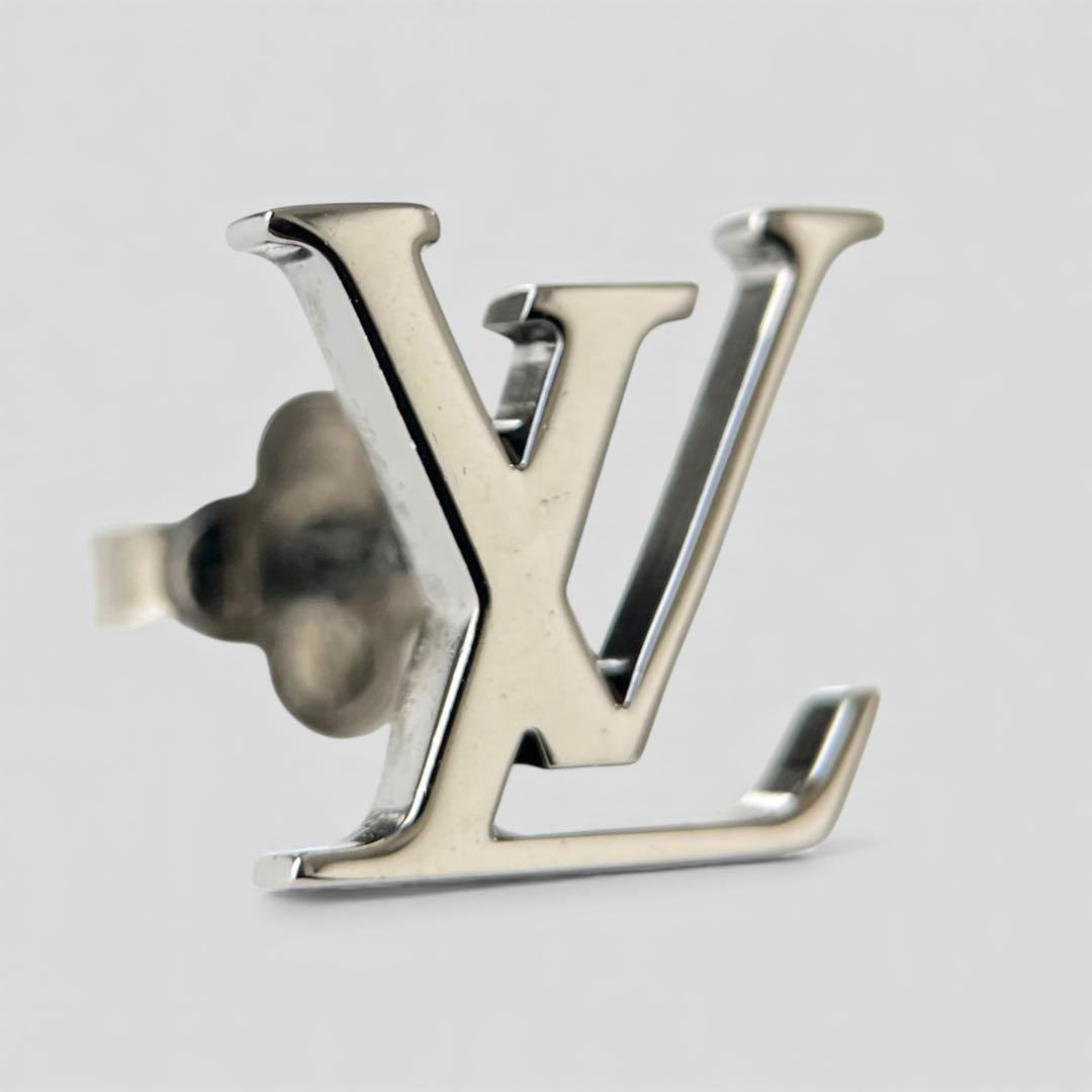 美品 ルイヴィトン ピアス ブックル LVインスティンクト モノグラム