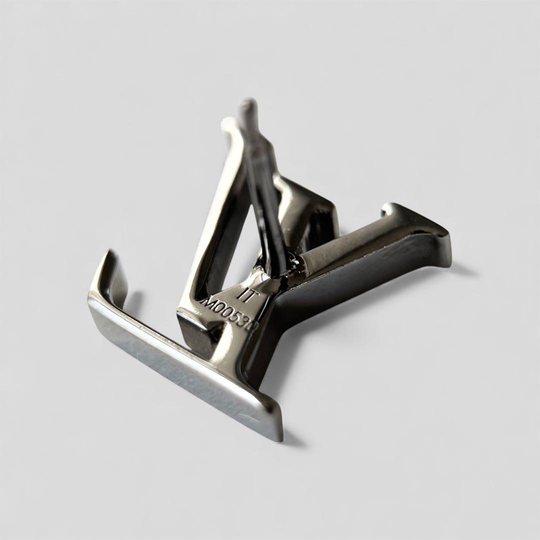 美品 ルイヴィトン ピアス ブックル LVインスティンクト モノグラム