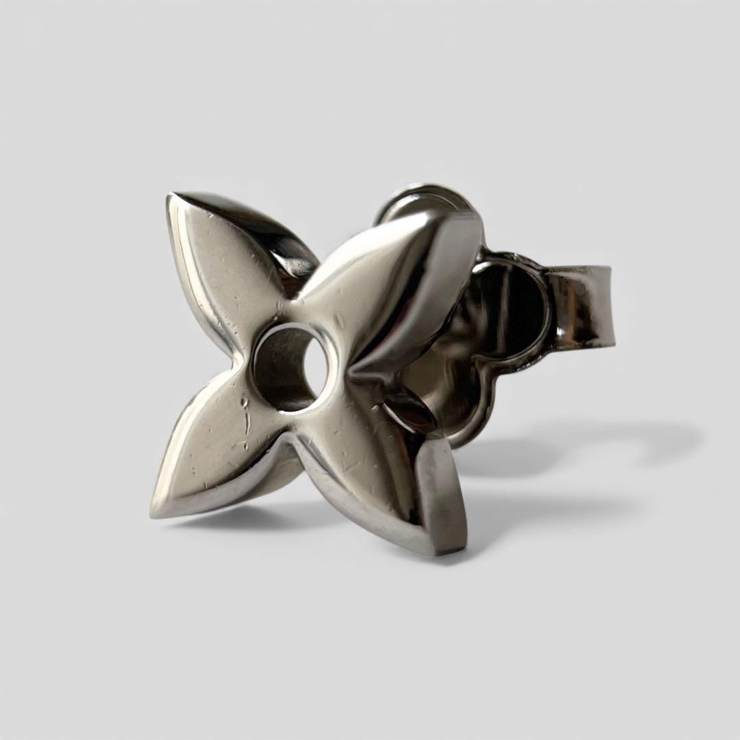 美品 ルイヴィトン ピアス ブックル LVインスティンクト モノグラム