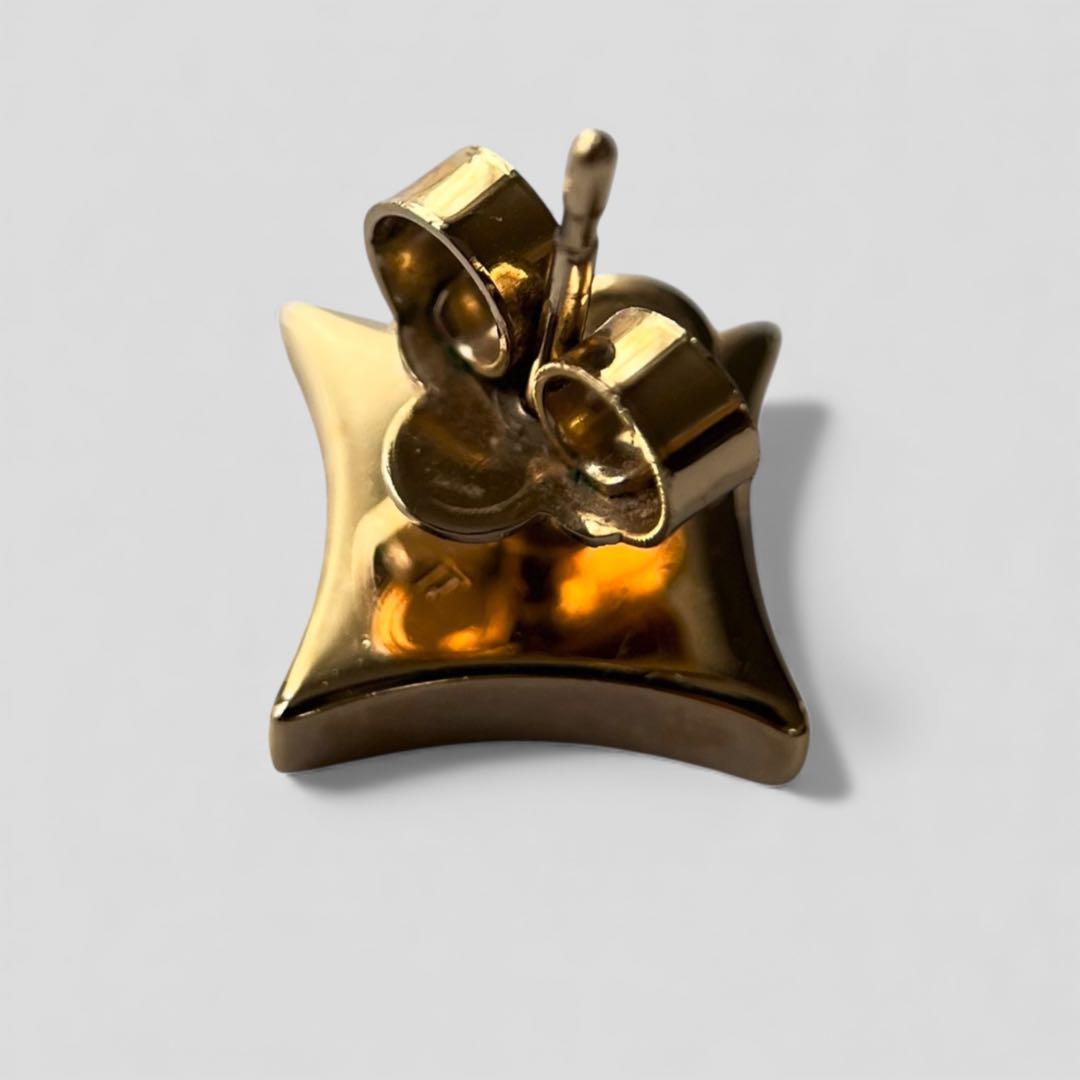 美品 ルイヴィトン ピアス ブックル LVインスティンクト モノグラム