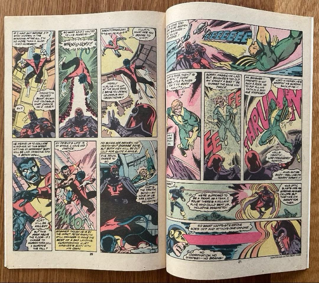 X-men #112 #113 Magneto登場❗️アメコミリーフ