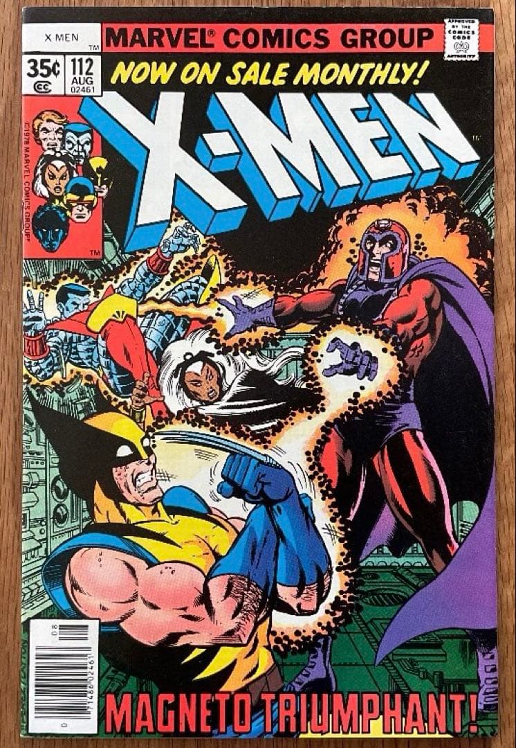 X-men #112 #113 Magneto登場❗️アメコミリーフ
