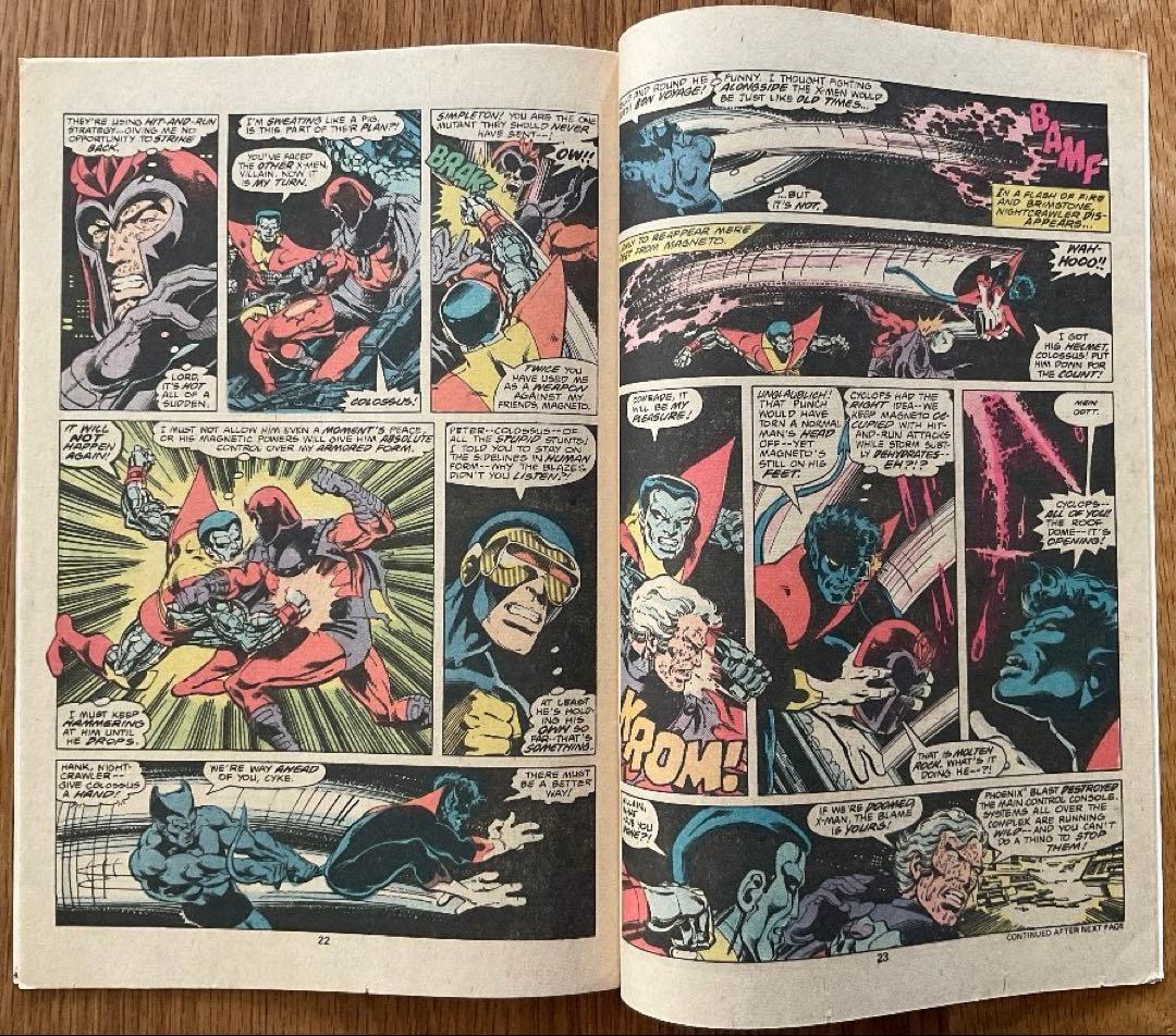 X-men #112 #113 Magneto登場❗️アメコミリーフ