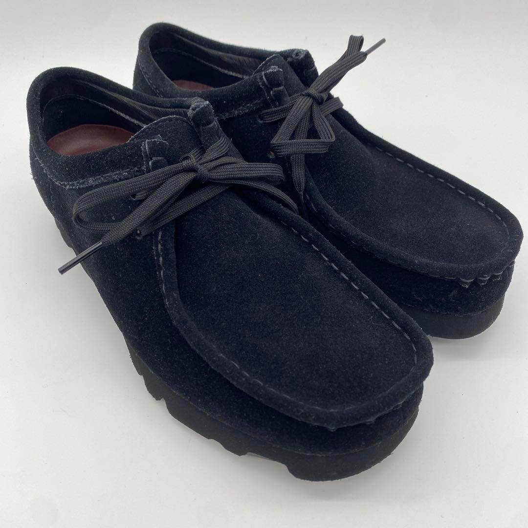 Clarks ワラビー GTX ブラック 25cm Vibramソール