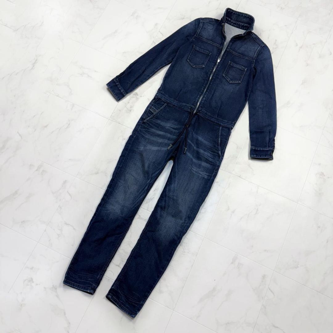 ディーゼル　オールインワン　ジョグジーンズ　XXS デニット　JAHI-NE