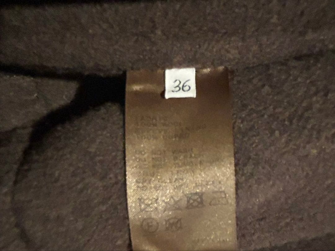 ドゥーズィエムクラス victorian リバーロングノーカラーコート36