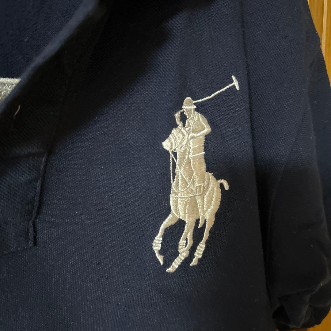 専用！【超美品】Ralph Lauren アメリカ国旗 豪華刺繍ポロシャツ 背番