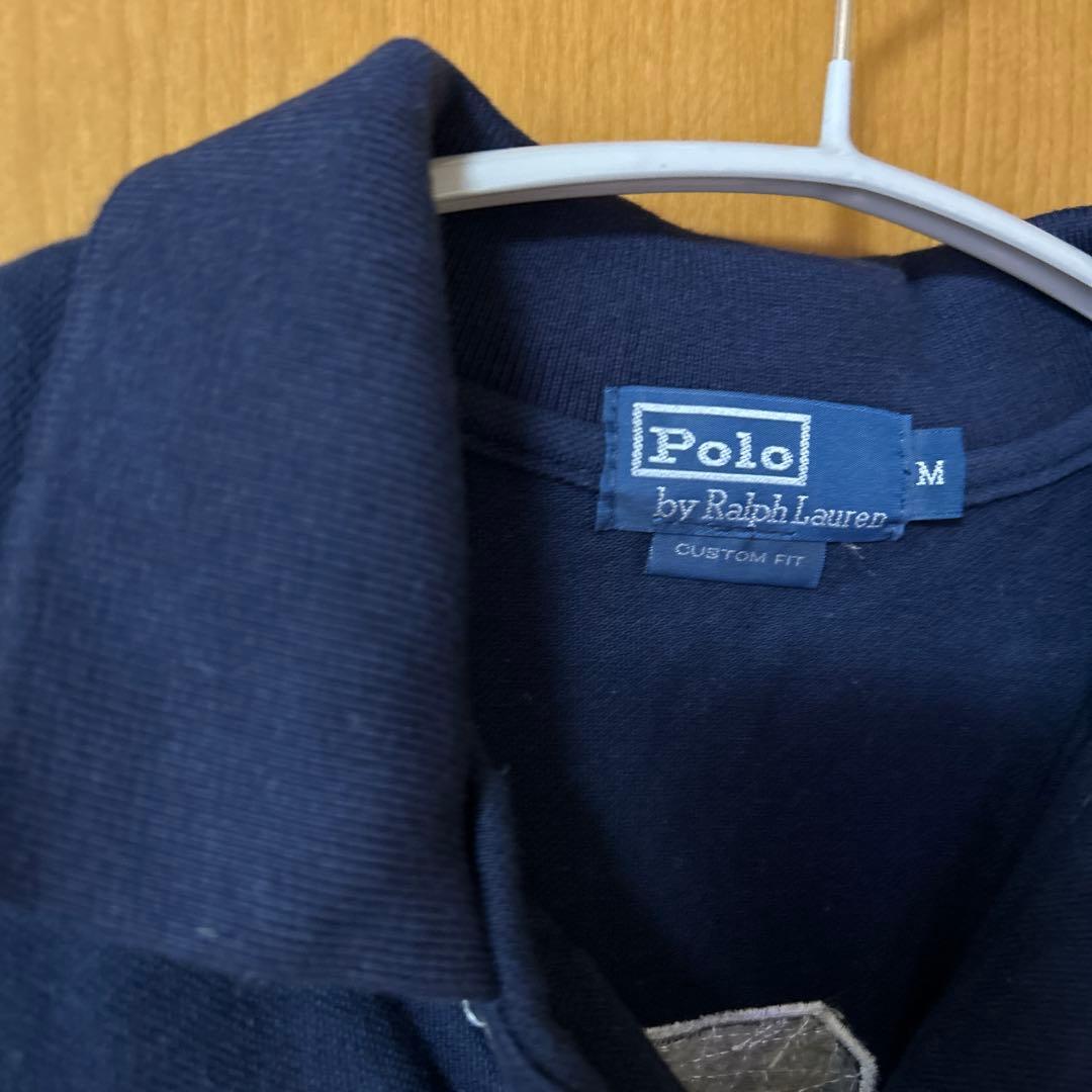 専用！【超美品】Ralph Lauren アメリカ国旗 豪華刺繍ポロシャツ 背番