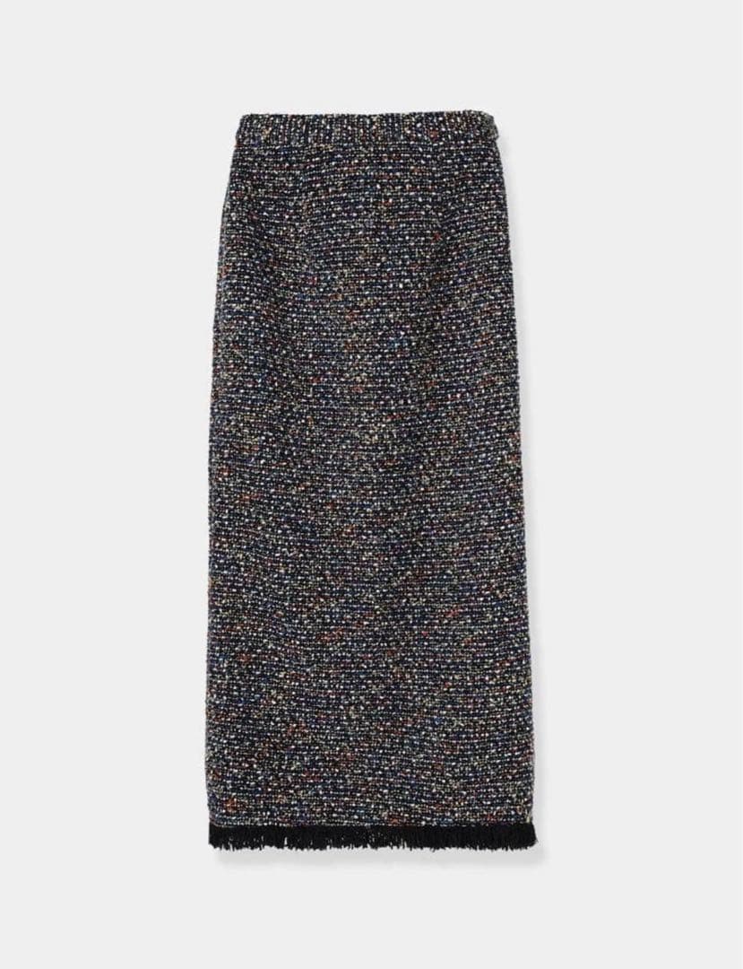 ジャケット・アウター laubeblanc Mix tweed No collar jacket