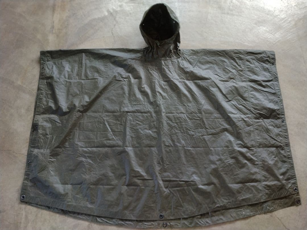 米軍 ポンチョ ＯＤカラー