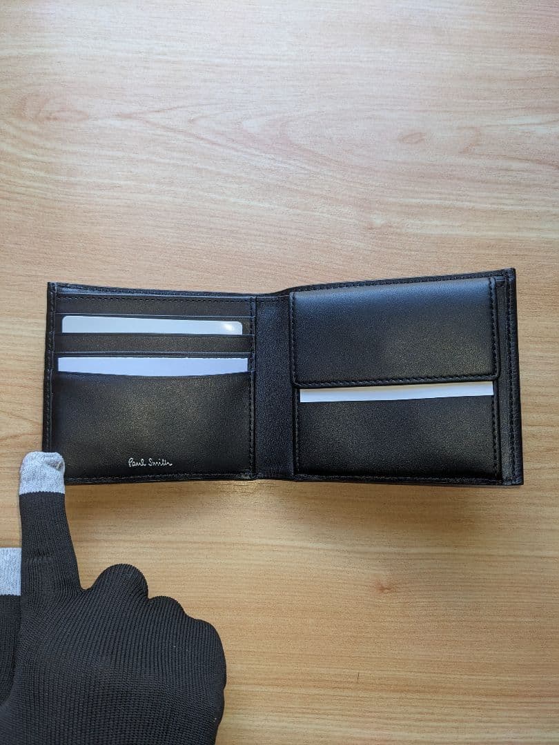 ポールスミス（Paul Smith）二つ折り財布 ブラック 【新品未使用】