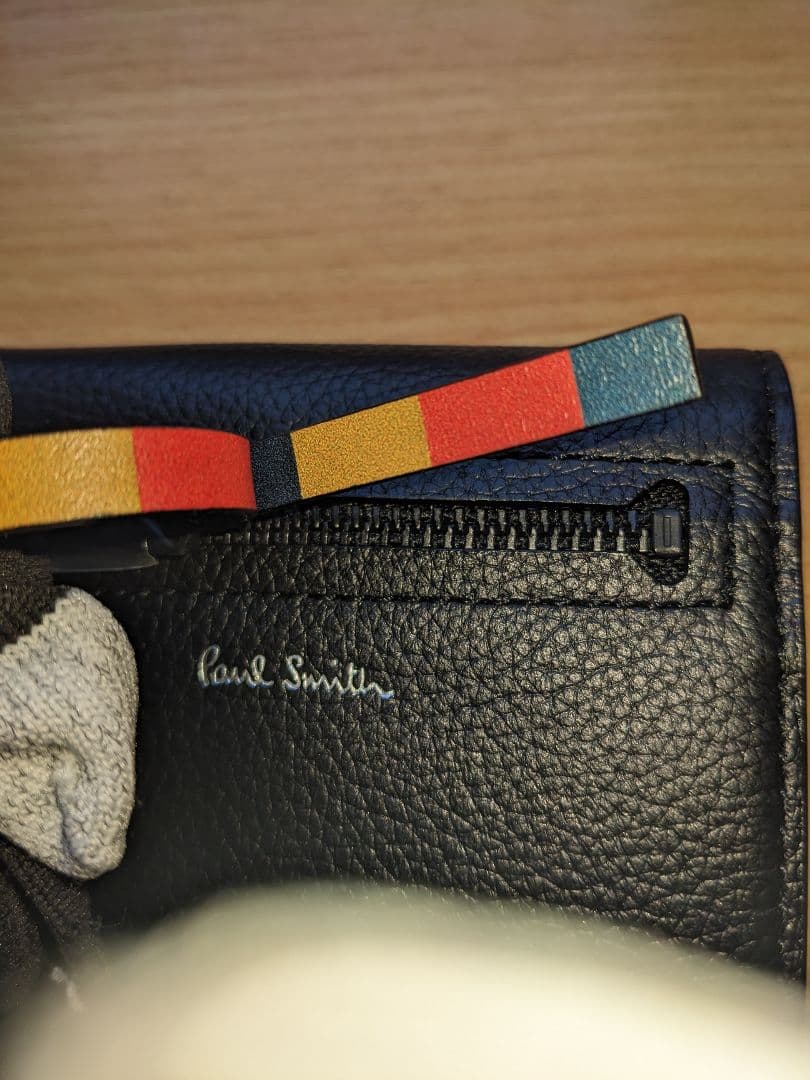 ポールスミス（Paul Smith）二つ折り財布 ブラック 【新品未使用】