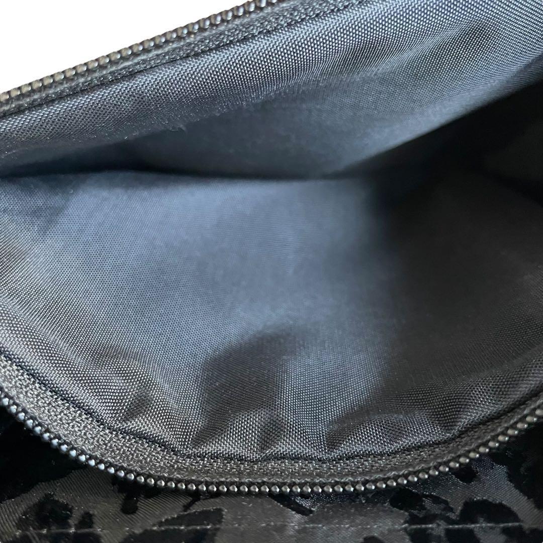 美品 フェイラー★総柄 薔薇 パラディス トローリーバッグ 鍵付き ブラック