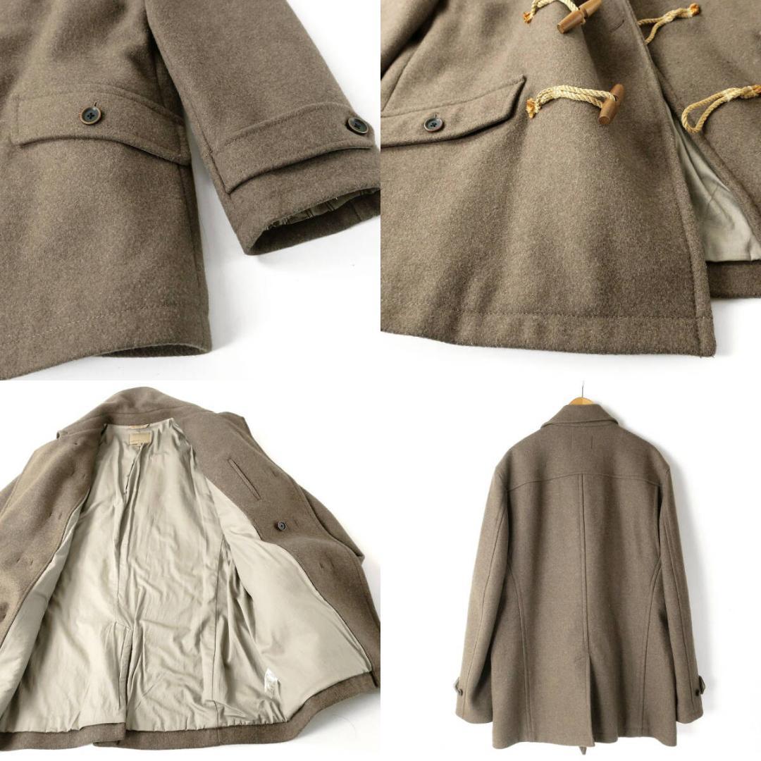 【美品 高級】BANANA REPUBLIC ウールメルトン ダッフルコート