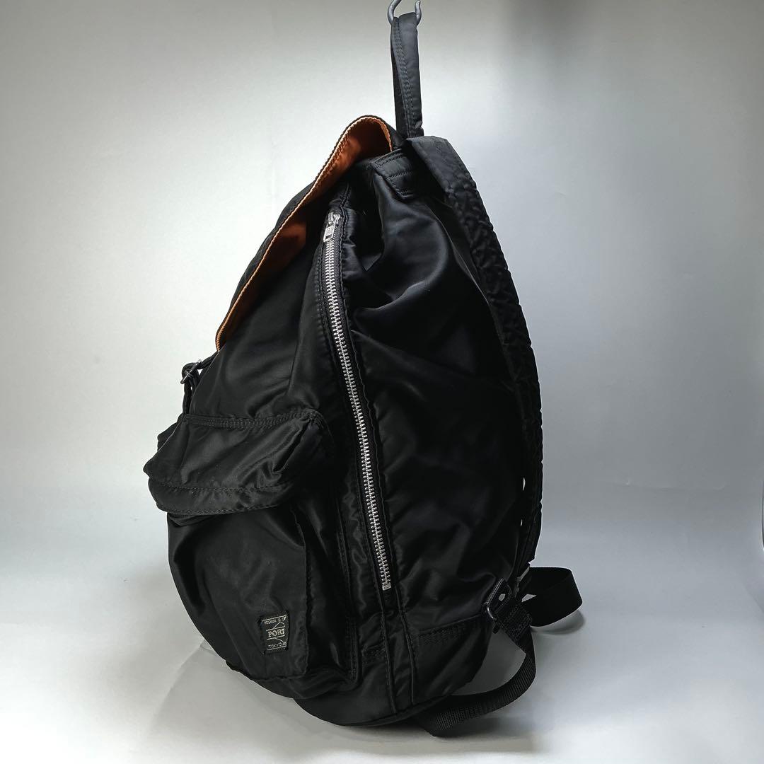 PORTER　タンカー　リュックサック　バックパック　ブラック　軽量　ナイロン