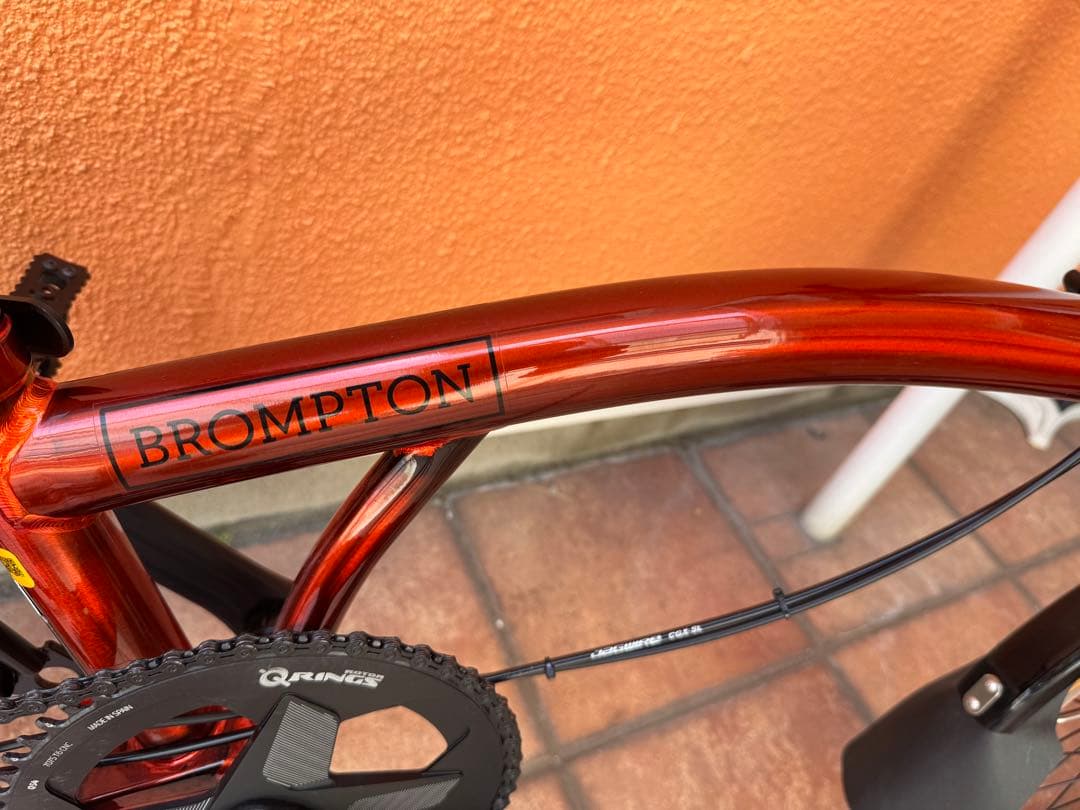 BROMPTON C Line SL2 フレイムラッカー カスタム外装5速