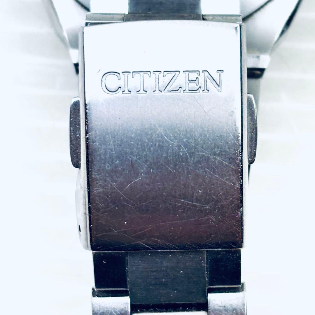 CITIZEN　シチズン　アテッサ　ホワイト　シルバー　ソーラー　電池切れ
