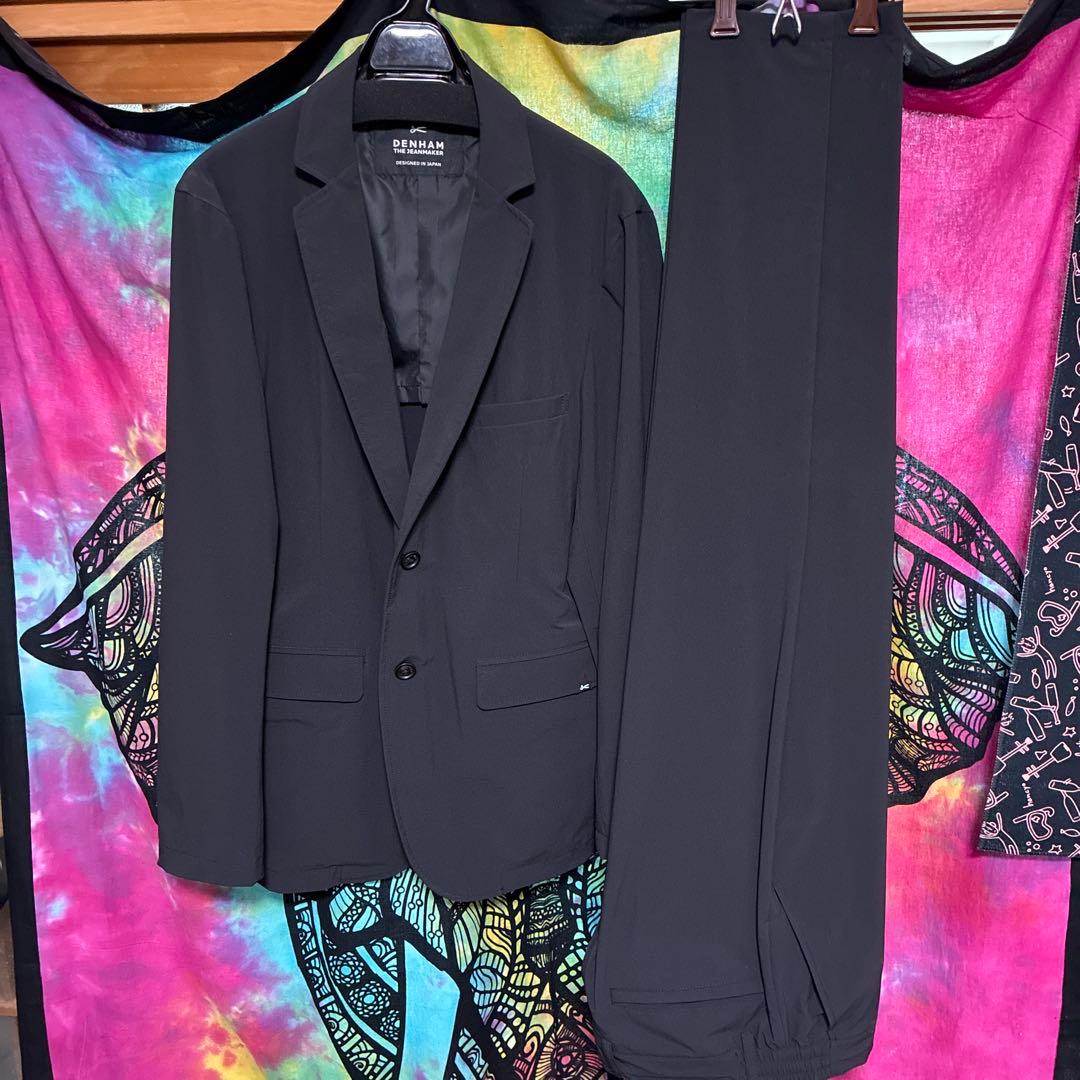 【美品】DENHAM セットアップスーツ L / 定価10万円超