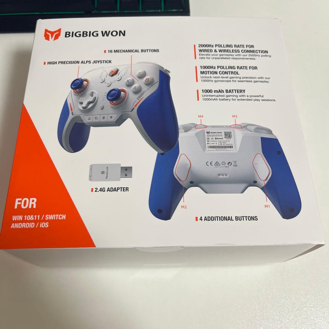 BIGBIG WON ゲームコントローラー 16ボタン
