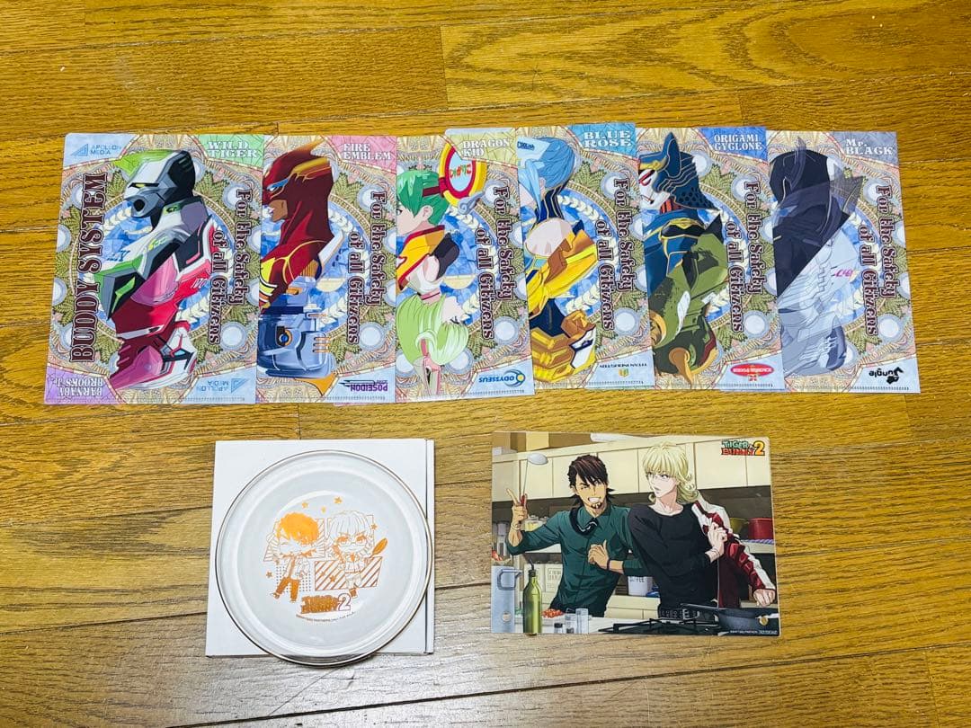 TIGER & BUNNY 2 DVD 全8巻セット　特典付き（ステッカー以外）
