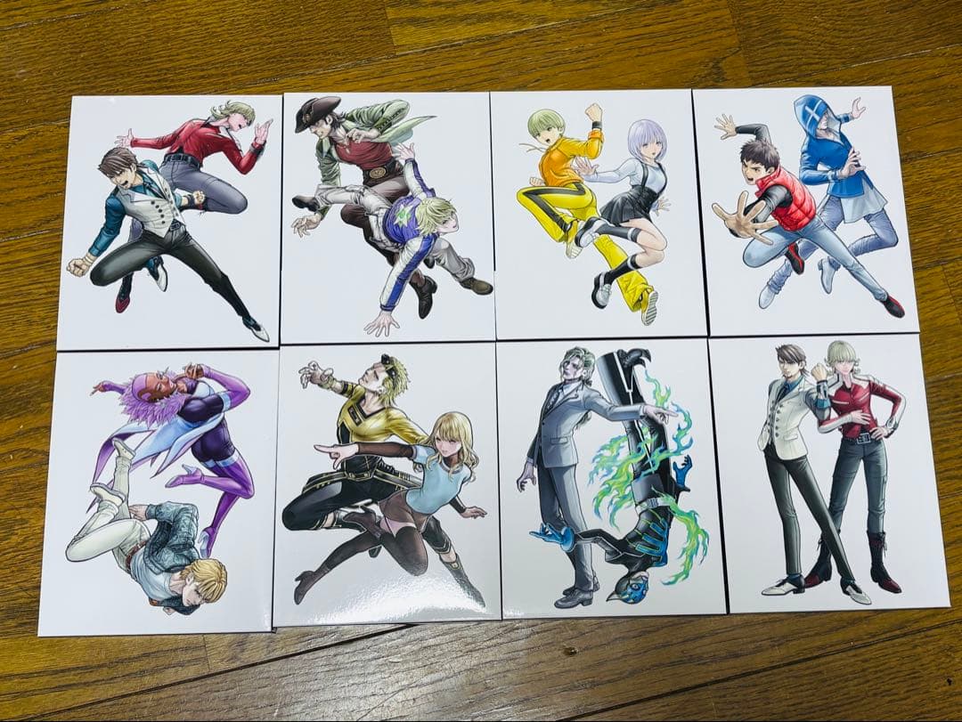 TIGER & BUNNY 2 DVD 全8巻セット　特典付き（ステッカー以外）