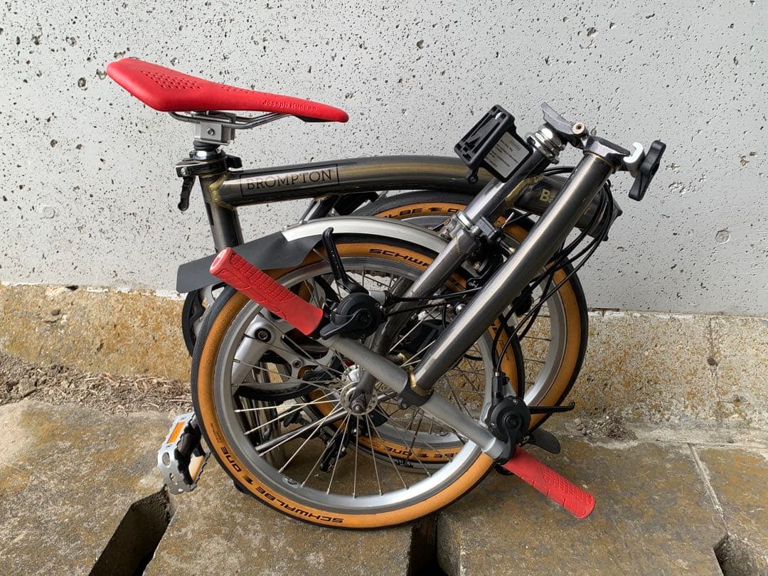 ■Brompton S6L Raw-Lacquer Barbour カスタム■