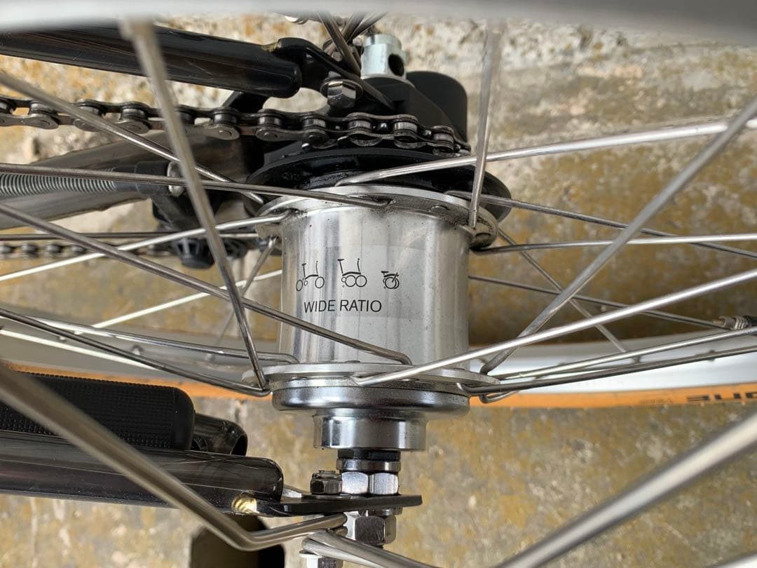 ■Brompton S6L Raw-Lacquer Barbour カスタム■