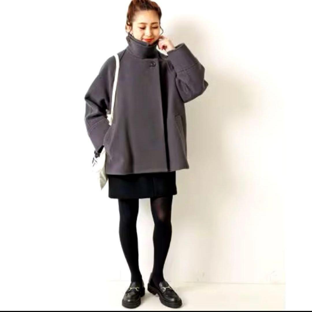 もぐ　Spick and Span モッサステンカラーショートコート