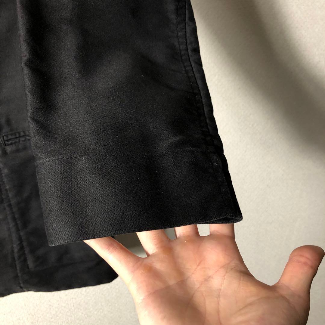 ANATOMICA アナトミカ テーラードジャケット フレンチモールスキン 黒