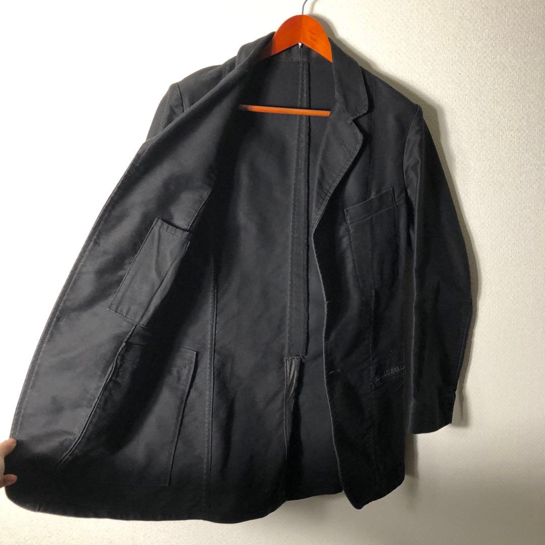 ANATOMICA アナトミカ テーラードジャケット フレンチモールスキン 黒