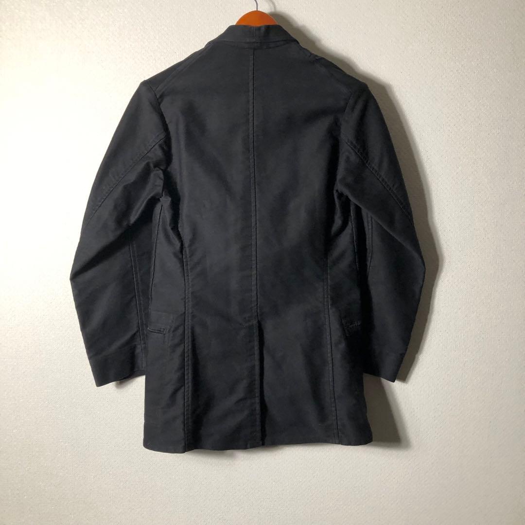 ANATOMICA アナトミカ テーラードジャケット フレンチモールスキン 黒