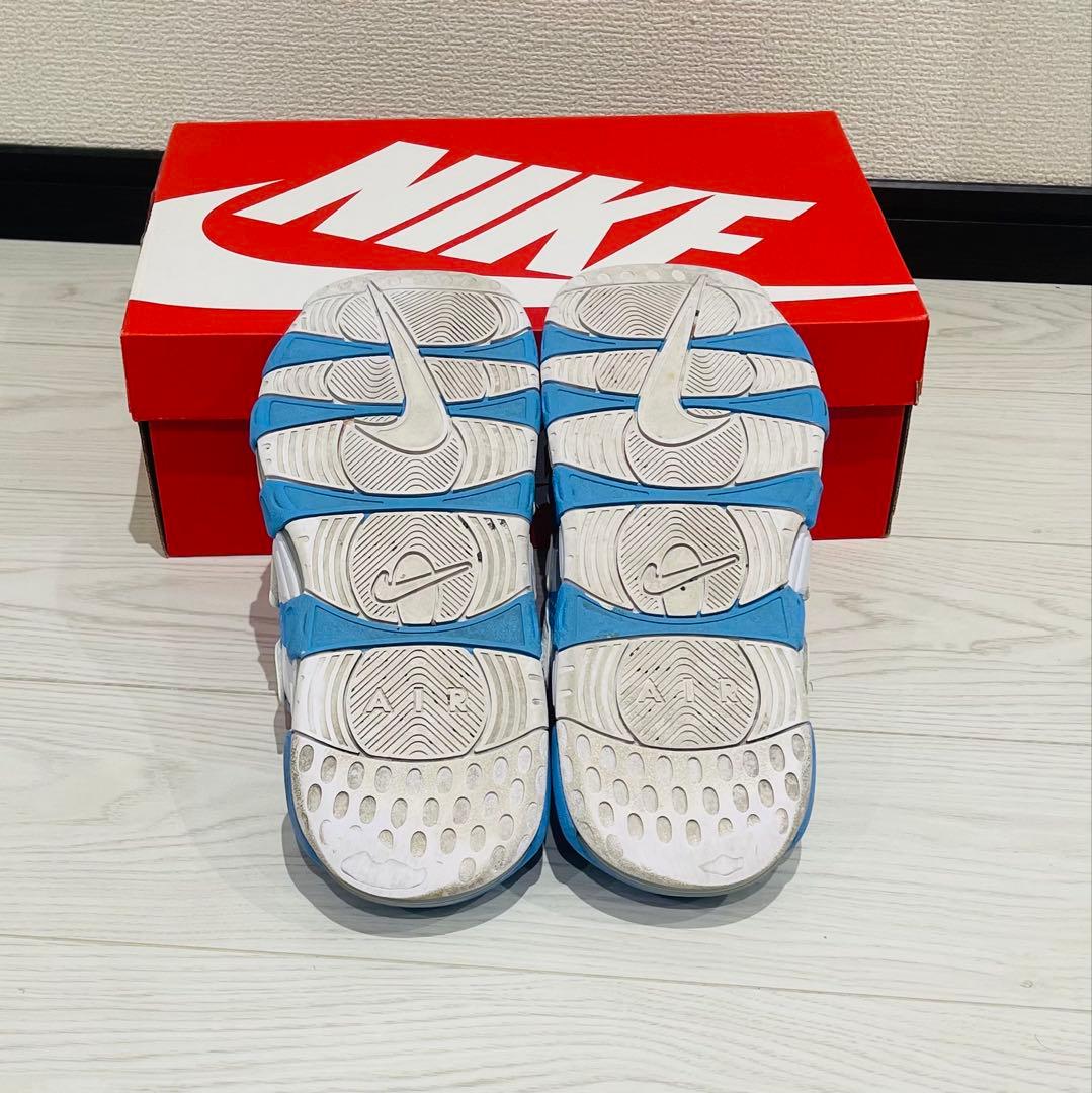 NIKEモアテン　サンダル28センチ　ユニバーシティーブルー