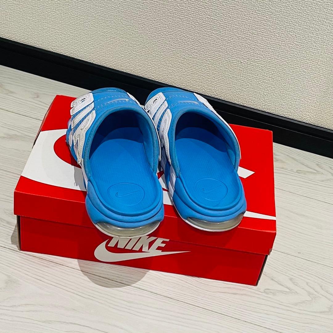 NIKEモアテン　サンダル28センチ　ユニバーシティーブルー