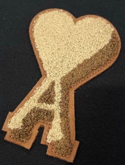 AMI PARIS ハート スウェット 黒