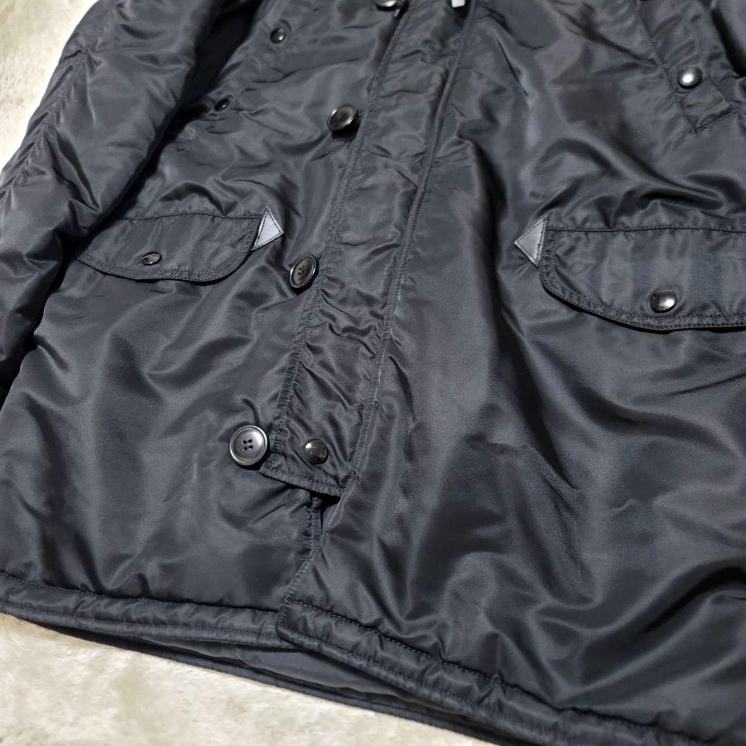 美品 アルファインダストリーズ N-3B フライトジャケット XL ブラック