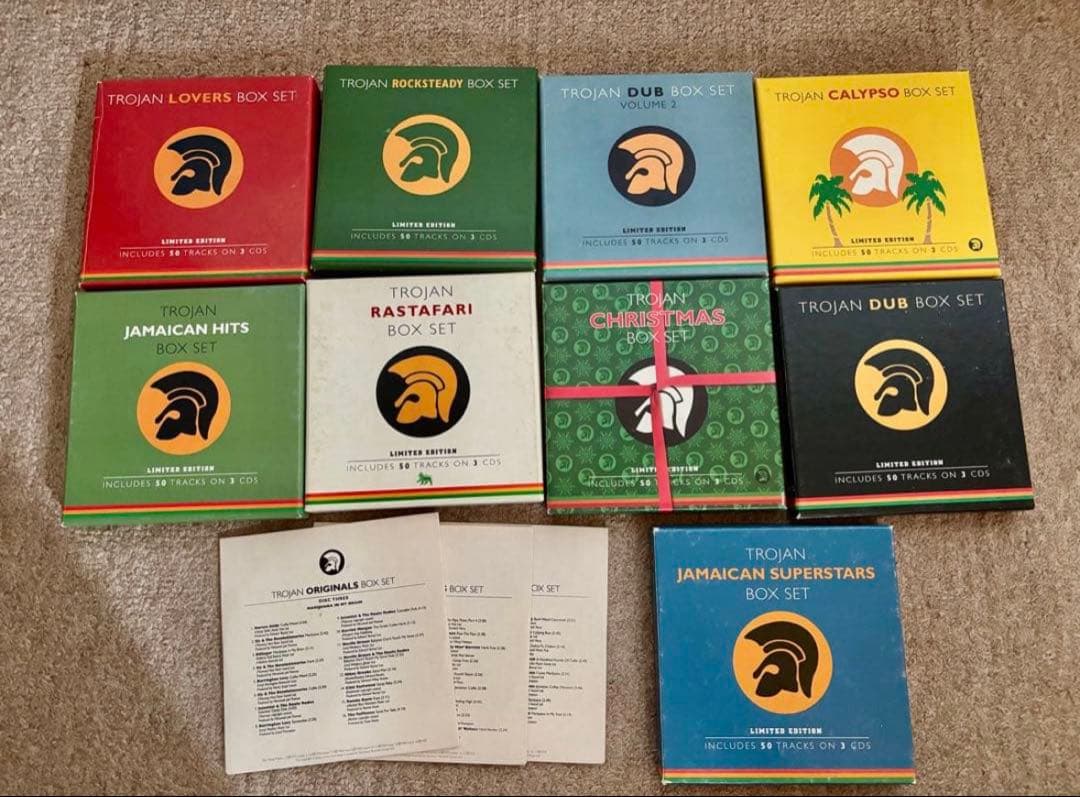 【廃盤】TROJAN BOX SET 10セット➕top of SKA GAZ