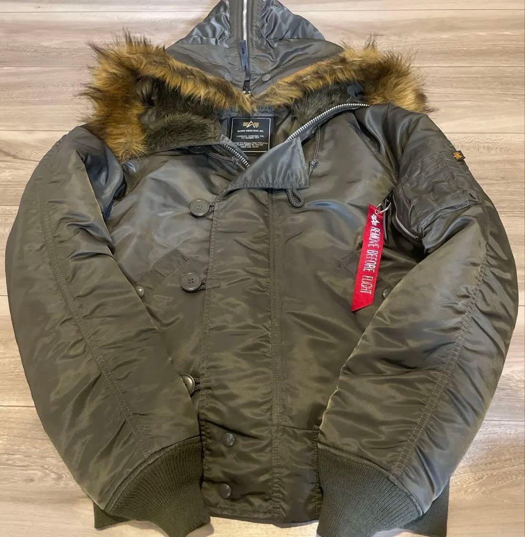 美品Alpha Industries N-2B ジャケット短丈 Y2K　Mサイズ