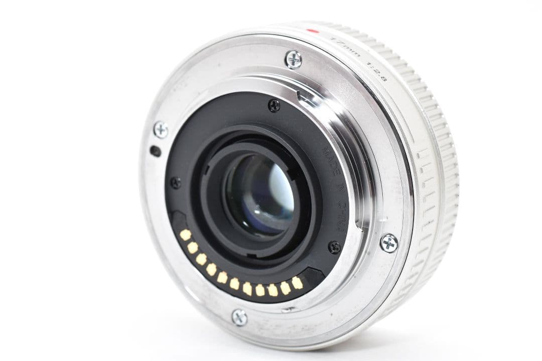 Olympus m.zuiko digital 17mm f2.8 シルバー