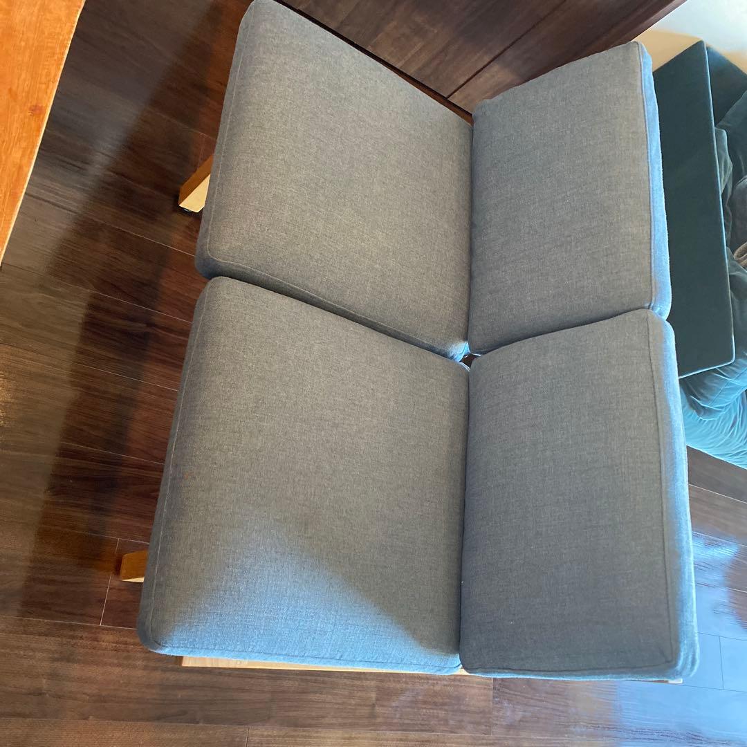 MOMOナチュラル2Pソファ （NORD 2P ALDER BASE）