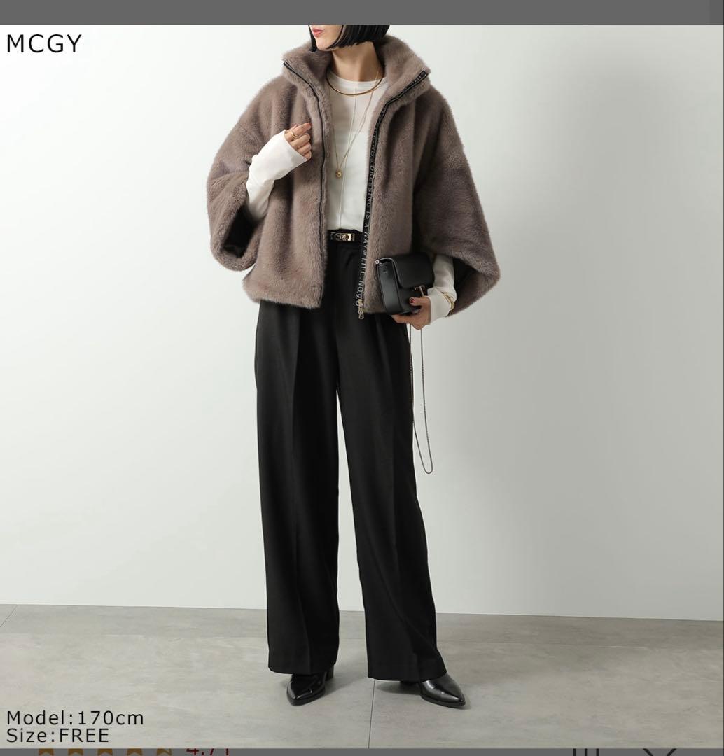 Eimee Law ミンクファー スタンドネックショートコート