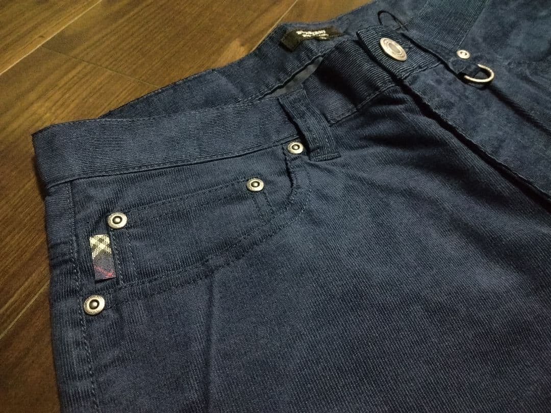 BURBERRY BLACKLABEL バーバリー 新品コーデュロイ サイズ73