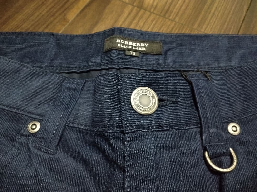 BURBERRY BLACKLABEL バーバリー 新品コーデュロイ サイズ73
