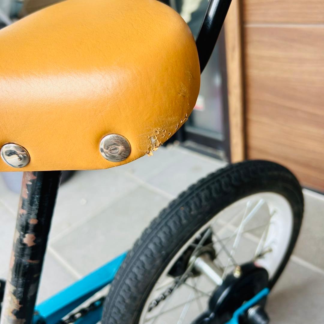 【直接渡し】People ケッターサイクル ターコイズブルー 14インチ