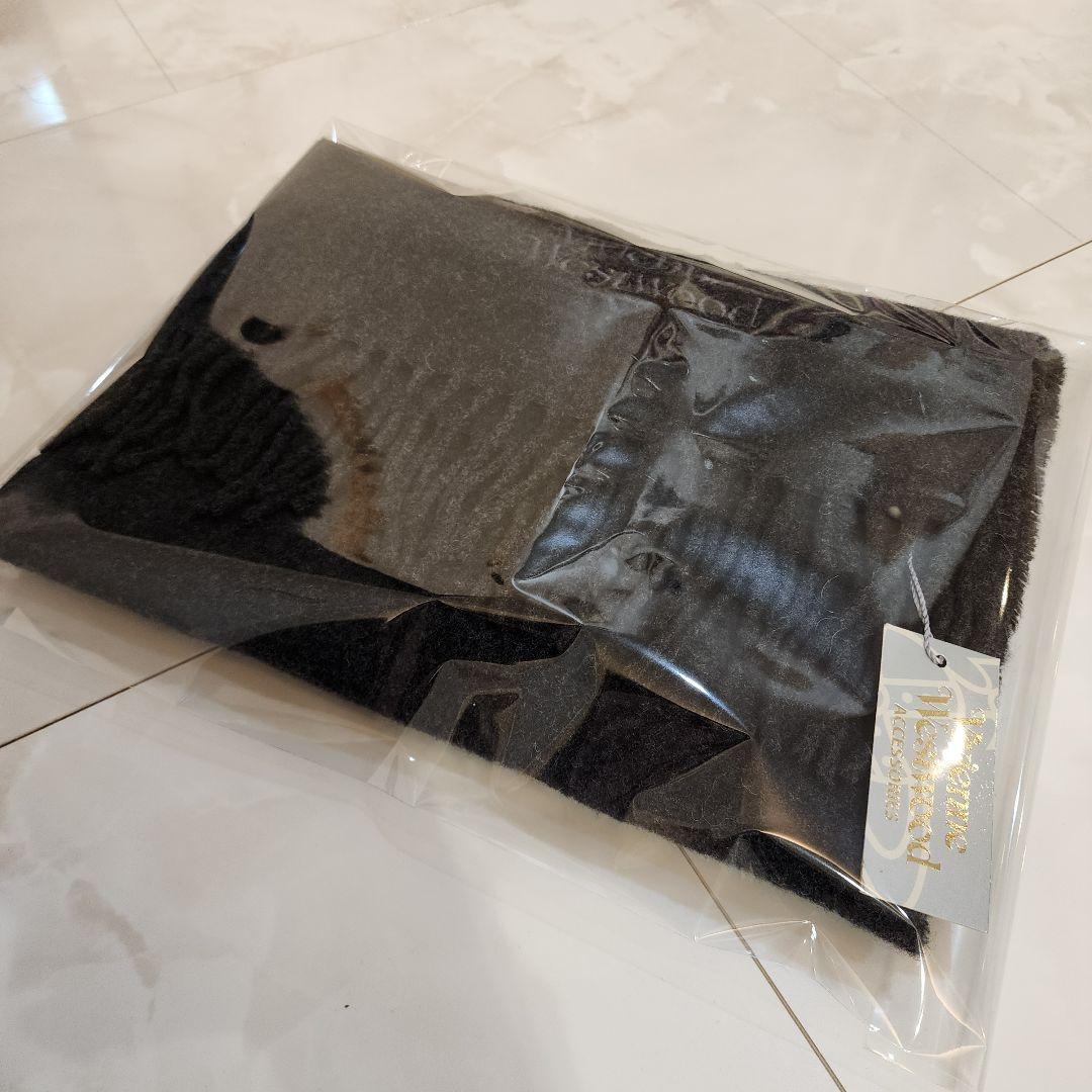 Vivienne Westwood　マフラー　フリンジ　ウール　新品　タグ付き