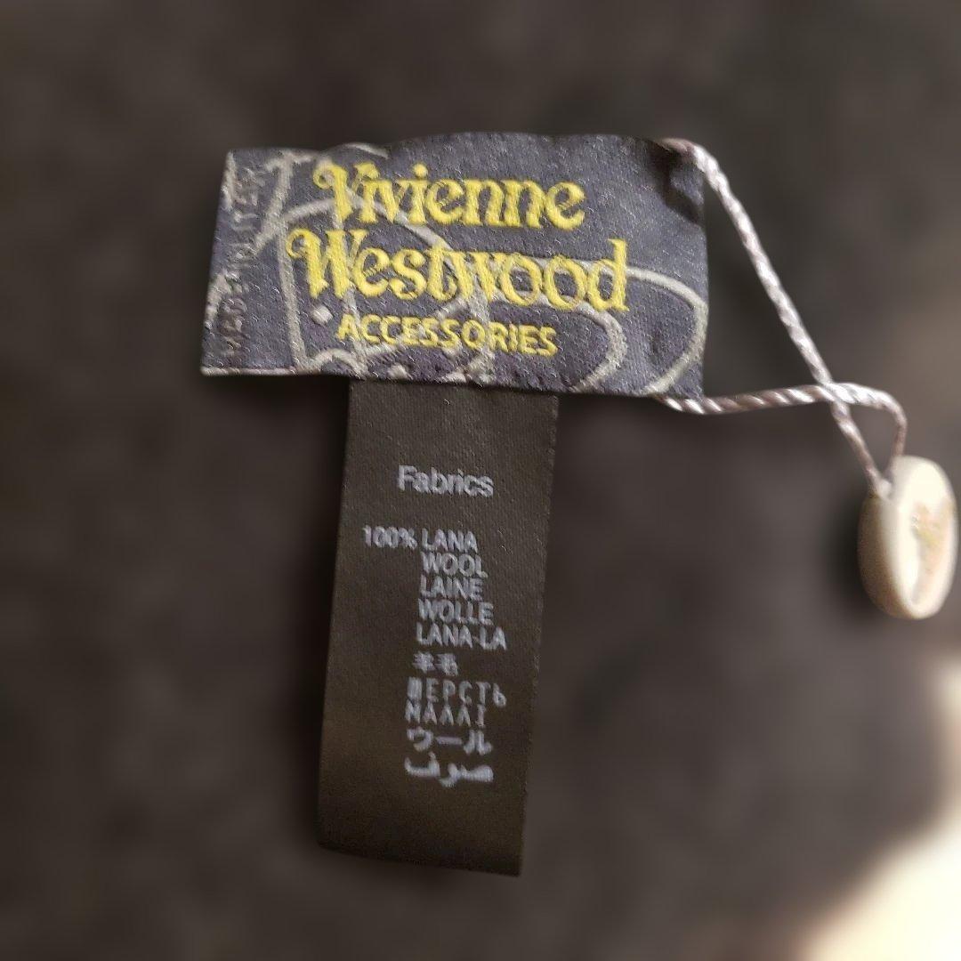 Vivienne Westwood　マフラー　フリンジ　ウール　新品　タグ付き